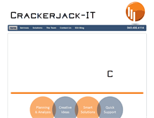 Tablet Screenshot of crackerjack-it.com